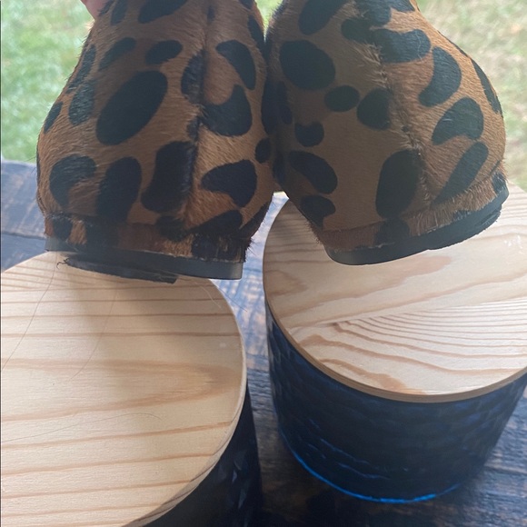 Sole Society Brown Leopard Flats with Embellishments 8.5 - Picture 2 of 5